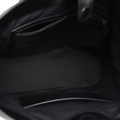 Gucci Calfskin Matelasse Monochrome Large GG Marmont Tote Bag Black 5 of 10