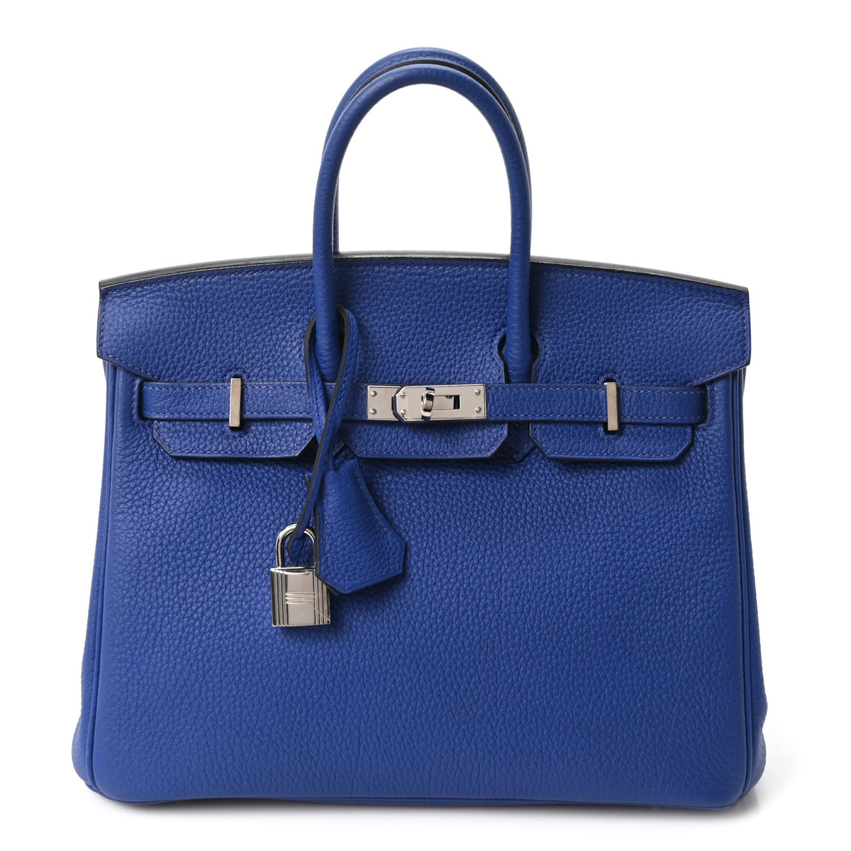 Hermes Togo Birkin 25 Bleu Electrique 1 of 10