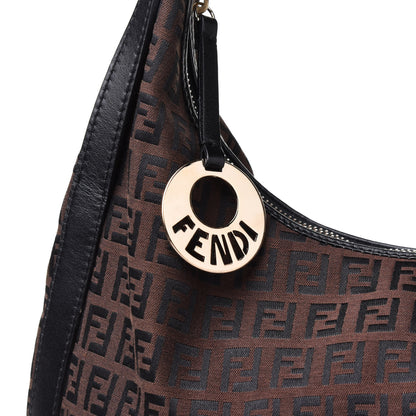 Fendi Zucchino Chef Hobo Tobacco 8 of 16