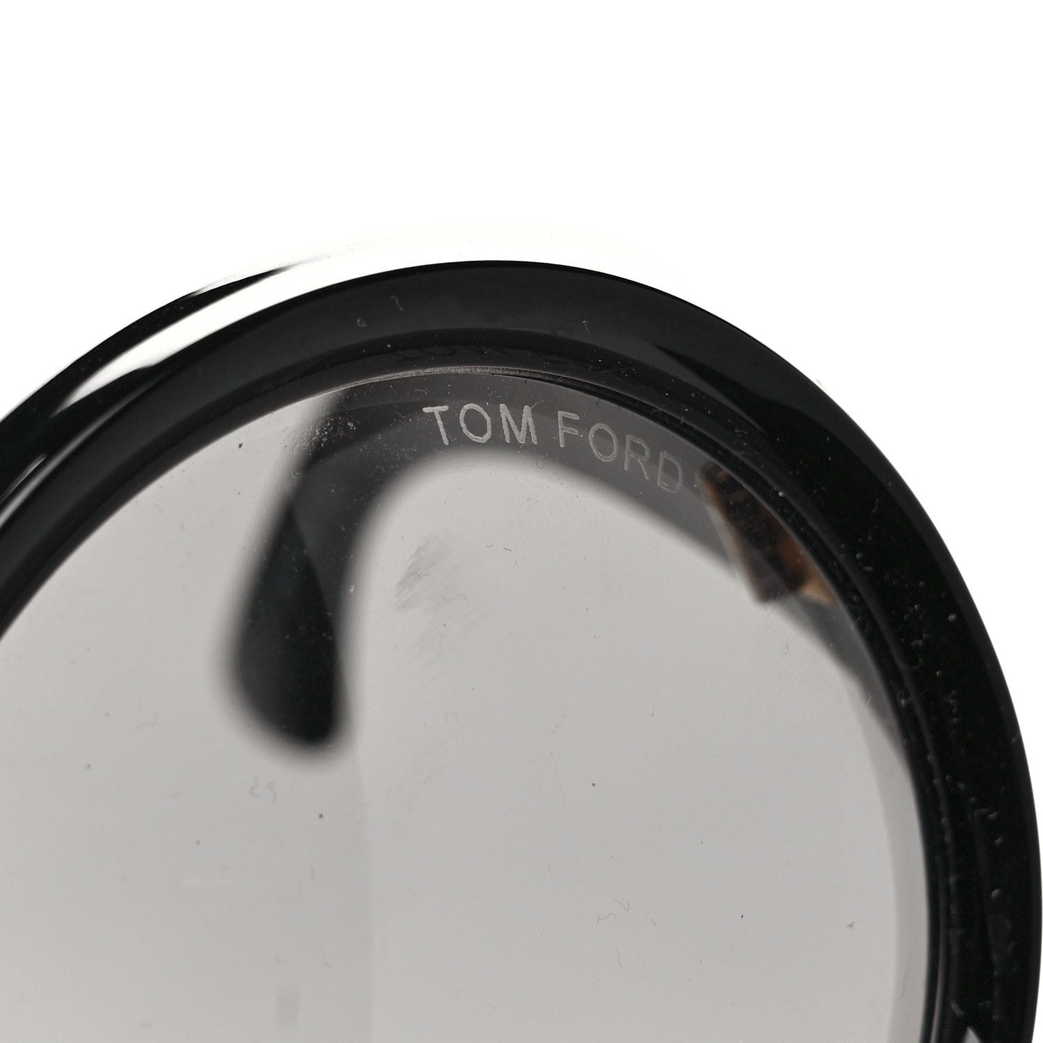 Tom Ford Ali Oversized Round Sunglasses Black 7 of 8