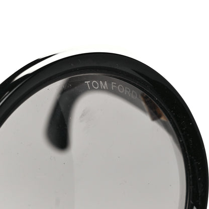 Tom Ford Ali Oversized Round Sunglasses Black 7 of 8