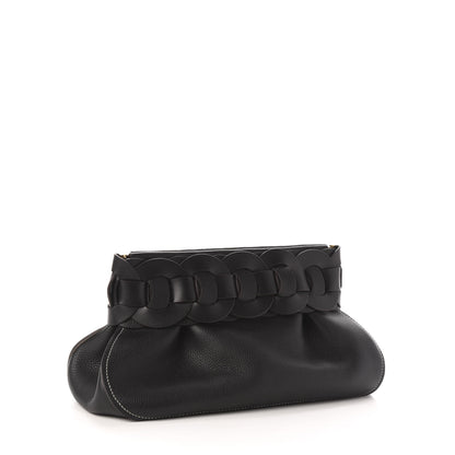Chloe Grained Calfskin Darryl Clutch Black 3 of 10