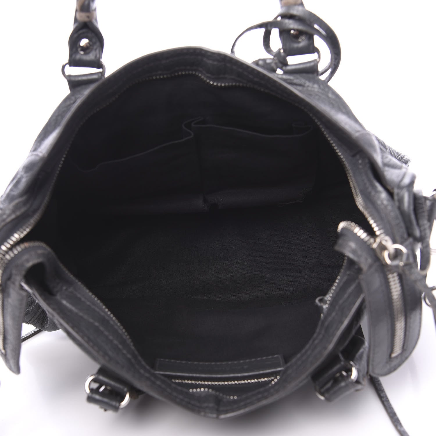 Balenciaga Agneau Classic Silver Hardware S City Gris Fossile 4 of 12