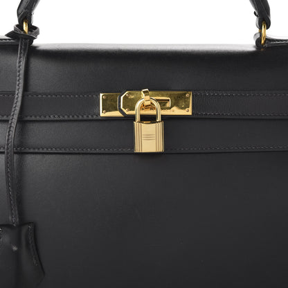 Hermes Box Kelly Sellier 32 Black 10 of 12