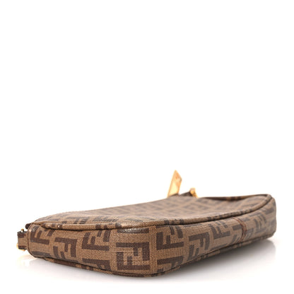Fendi Zucchino Spalmati Forever Pochette Nocciola 4 of 13