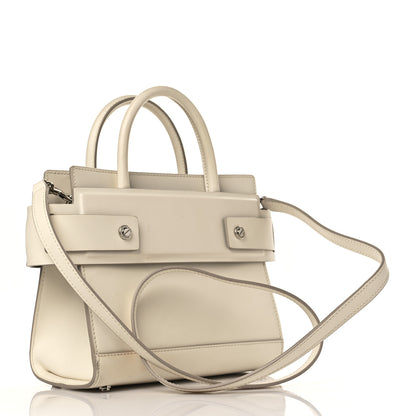 Givenchy Smooth Calfskin Mini Horizon Satchel Off White 2 of 12