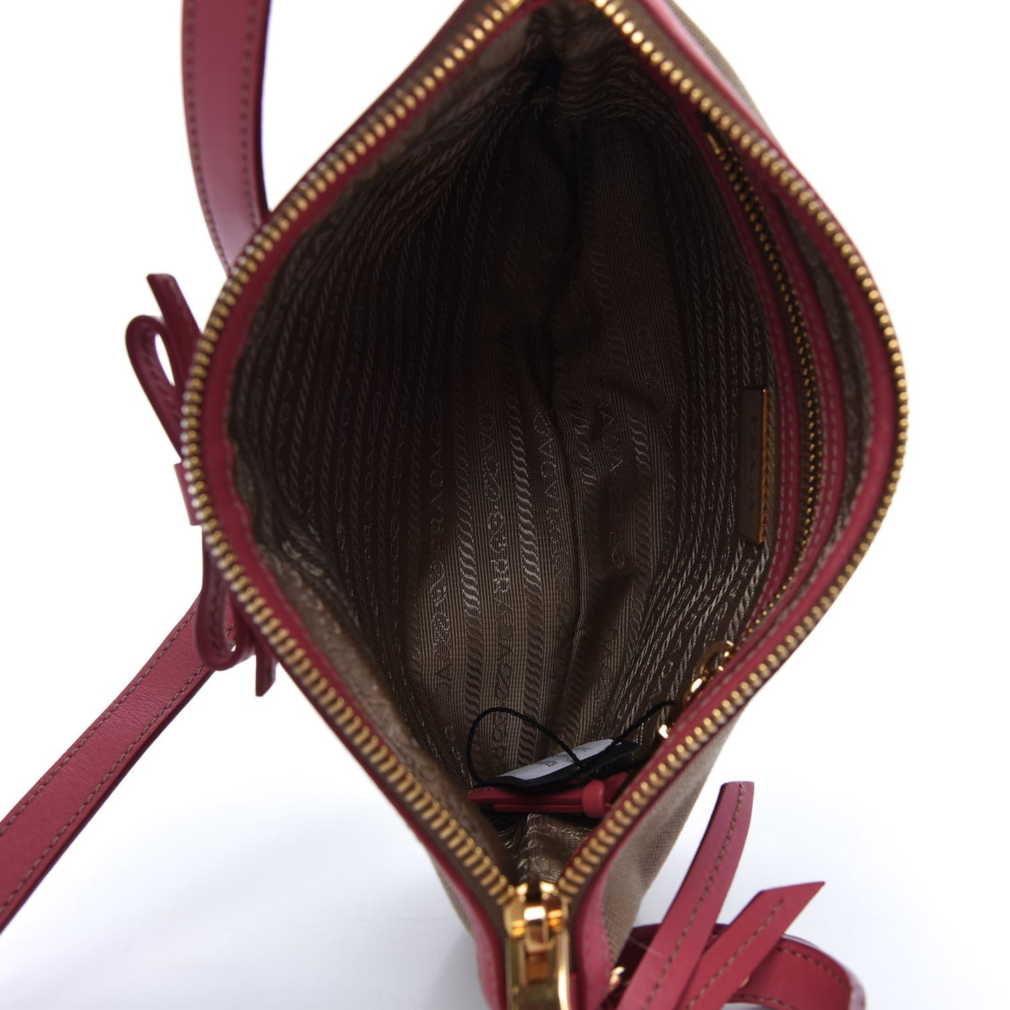 Jacquard Logo Flat Crossbody Bag Corda Peonia