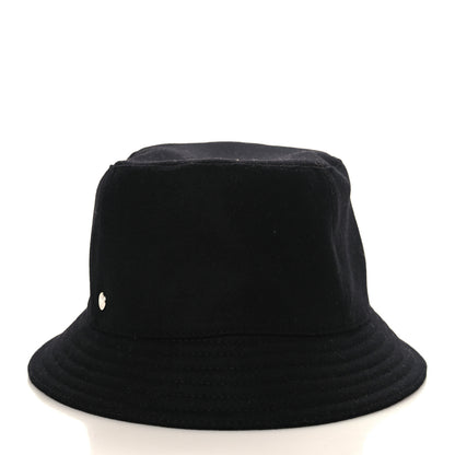 Hermes Cashmere Calvi Bucket Hat 59 Black 2 of 9