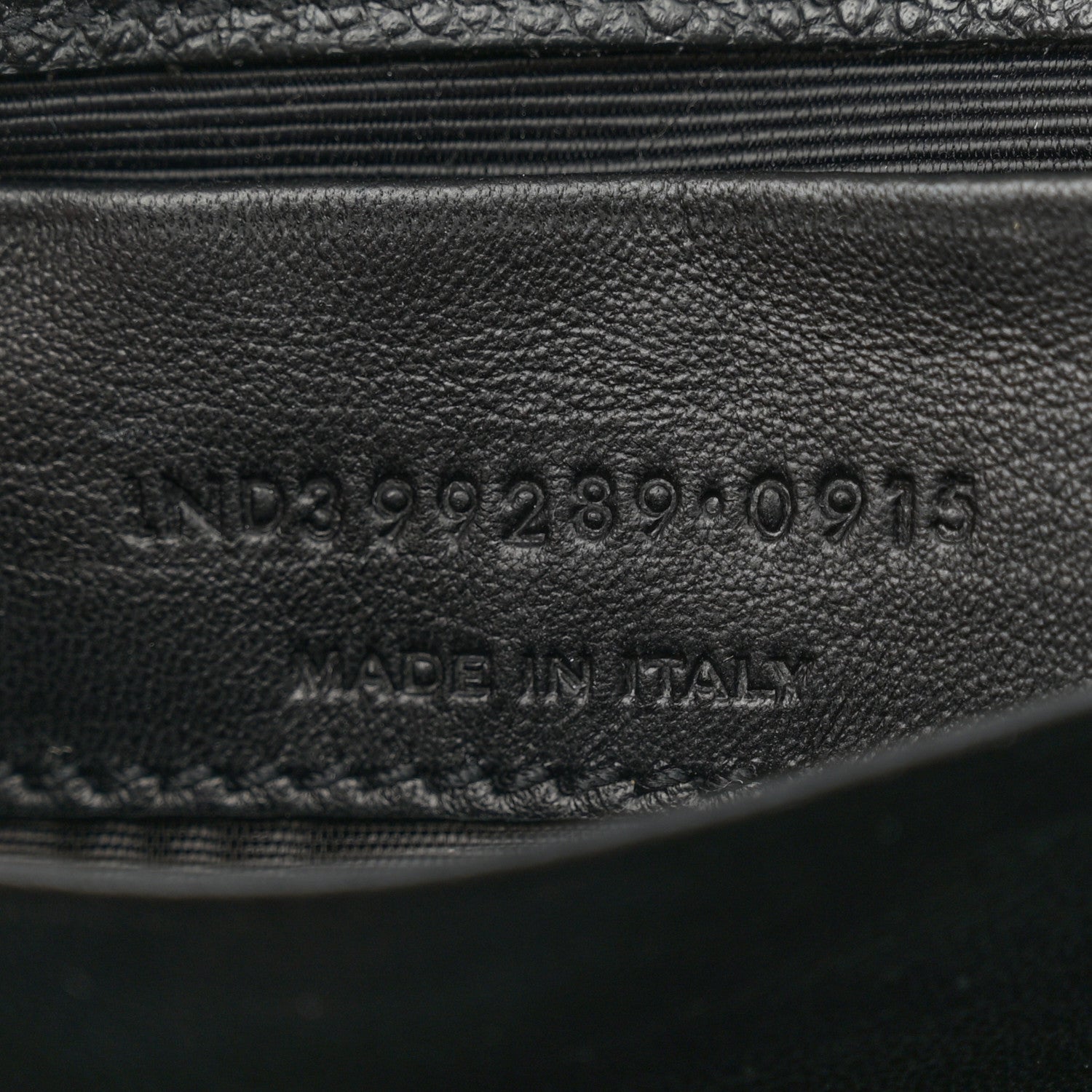 Saint Laurent Grained Calfskin Matelasse Chevron Classic Monogram Baby Chain Bag Black 7 of 11