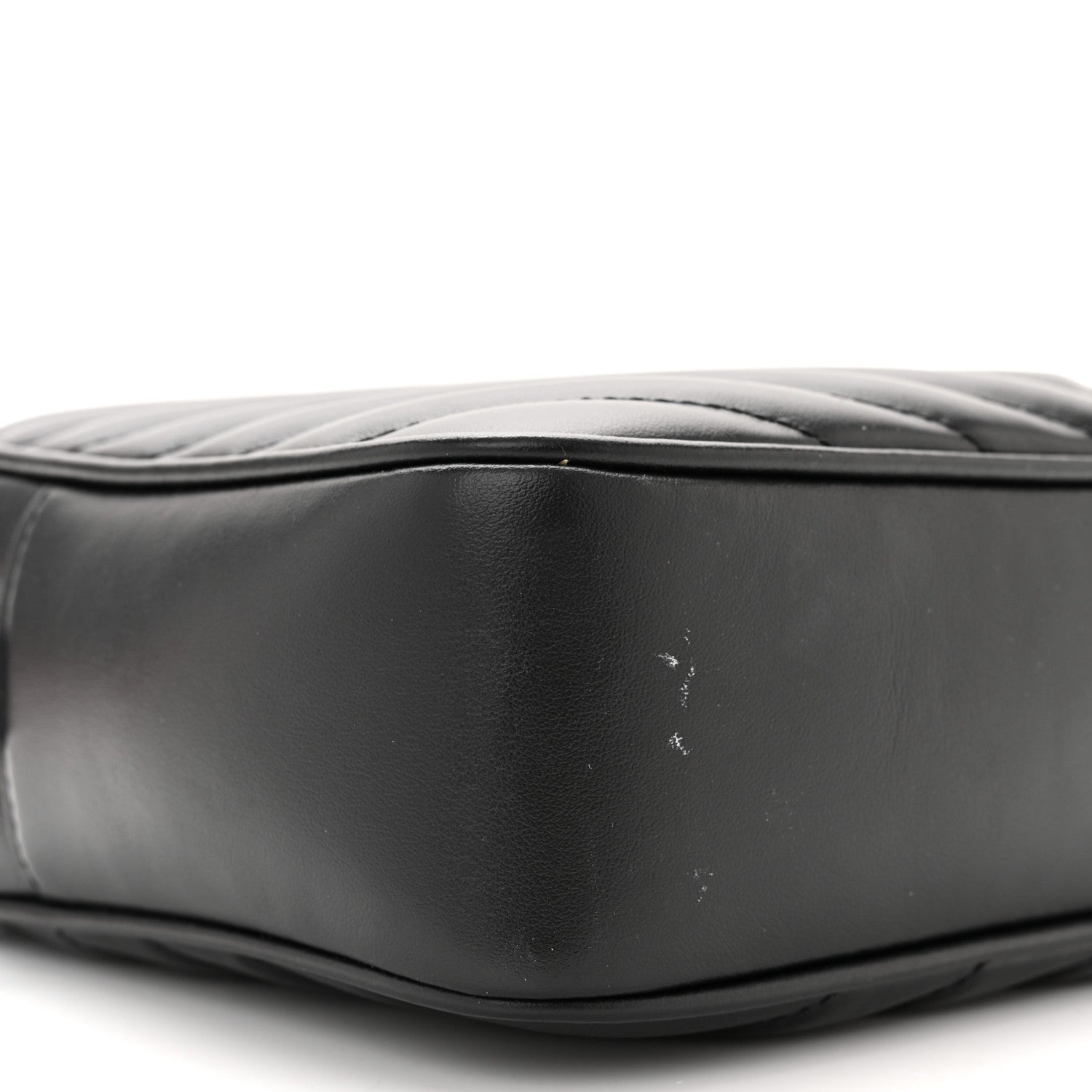 Saint Laurent Calfskin Matelasse Monogram Lou Camera Bag Black 9 of 10