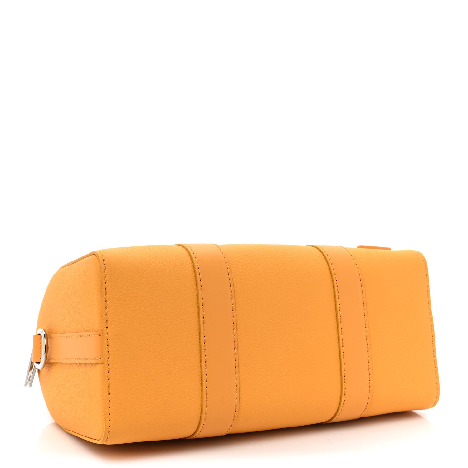 Louis Vuitton Grained Calfskin Aerogram City Keepall Safran Yellow 4 of 12