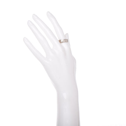 Cartier 18K White Gold 5.5mm LOVE Ring 54 6.75 2 of 8