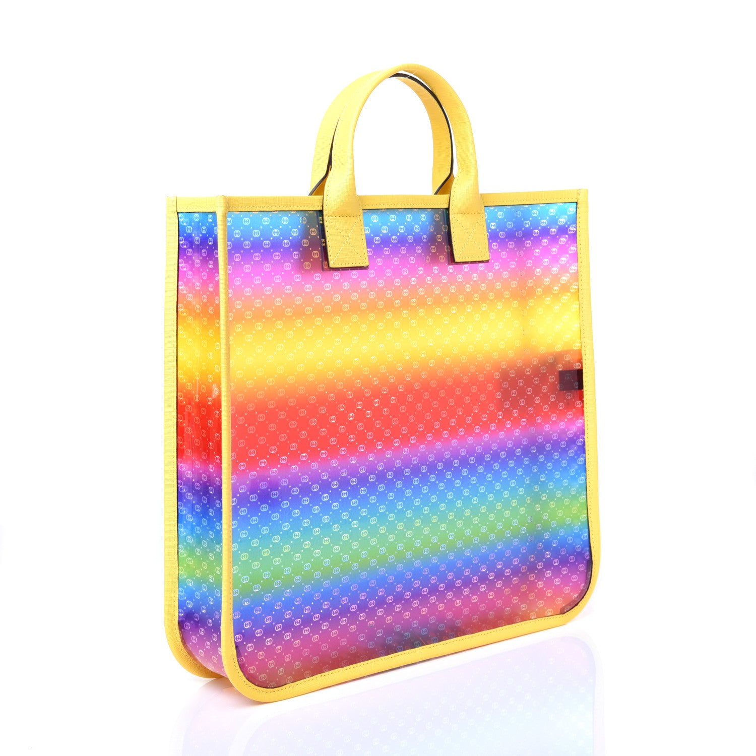 Gucci Textured Vinyl Kids GG Tote Multicolor 3 of 9