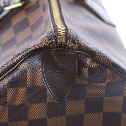 Louis Vuitton Damier Ebene Speedy 35 10 of 10