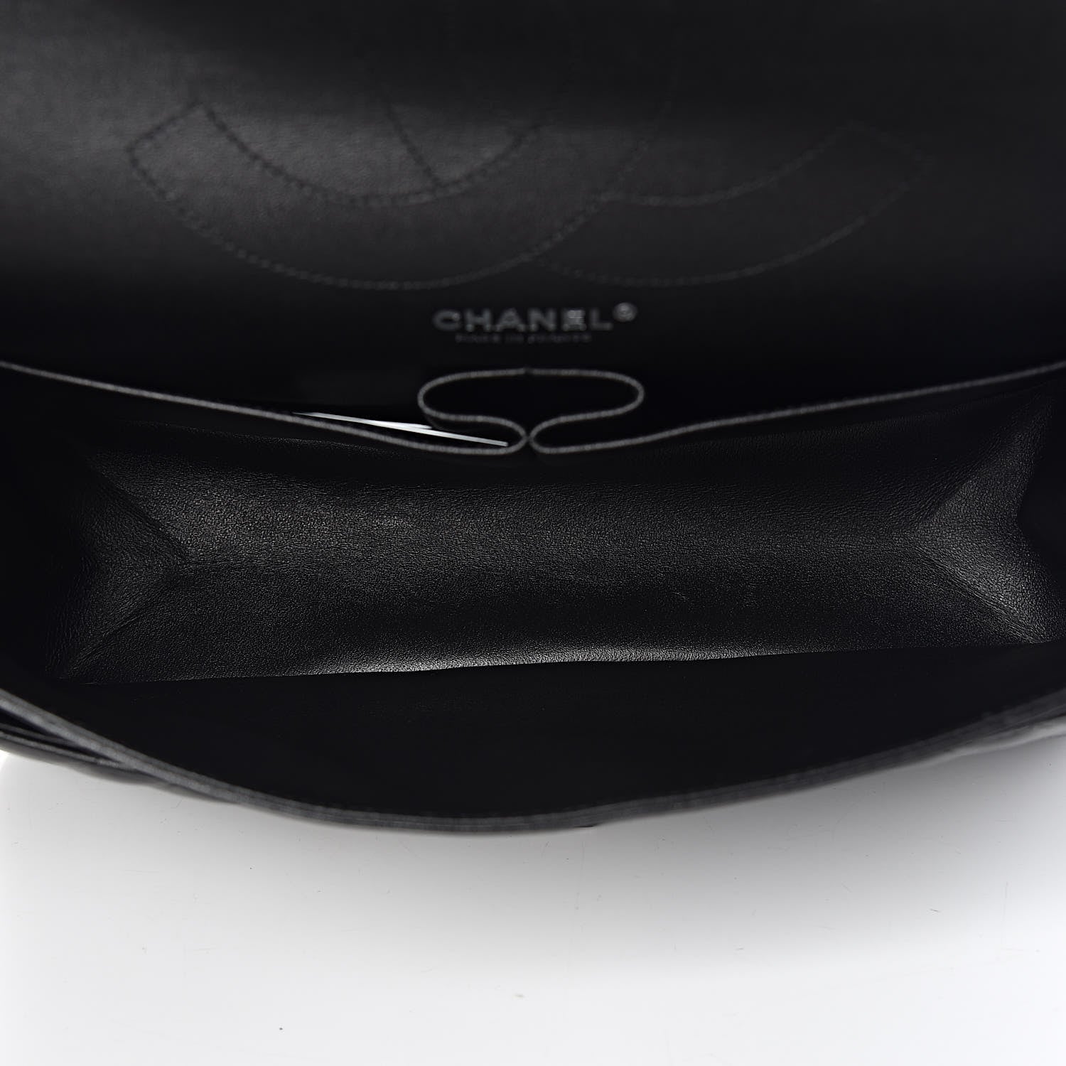 Chanel Sheepskin Chevron Quilted 2.55 Reissue 227 Flap So Black 5 of 10