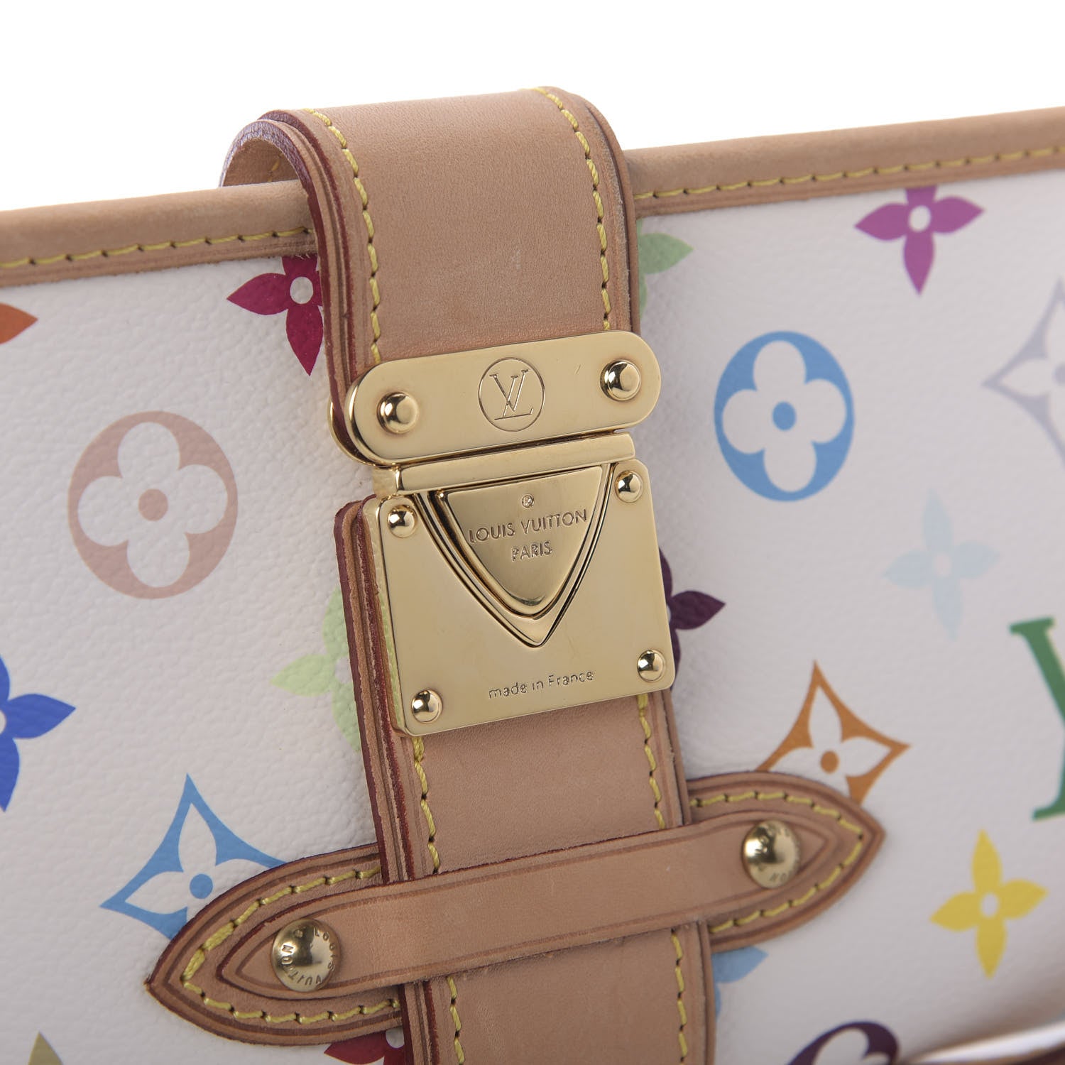 Louis Vuitton Monogram Multicolor Shirley White 8 of 8