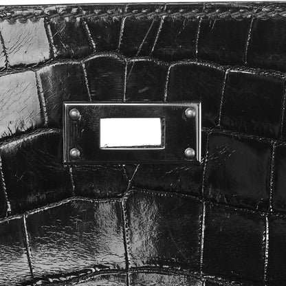 Hermes Shiny Niloticus Crocodile Kelly Sellier 32 18 of 37
