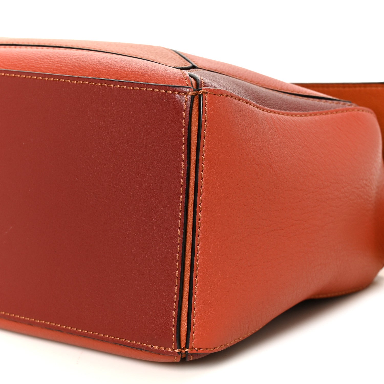 Loewe Calfskin Small Puzzle Bag Spice Orange Pumpkin 11 of 11