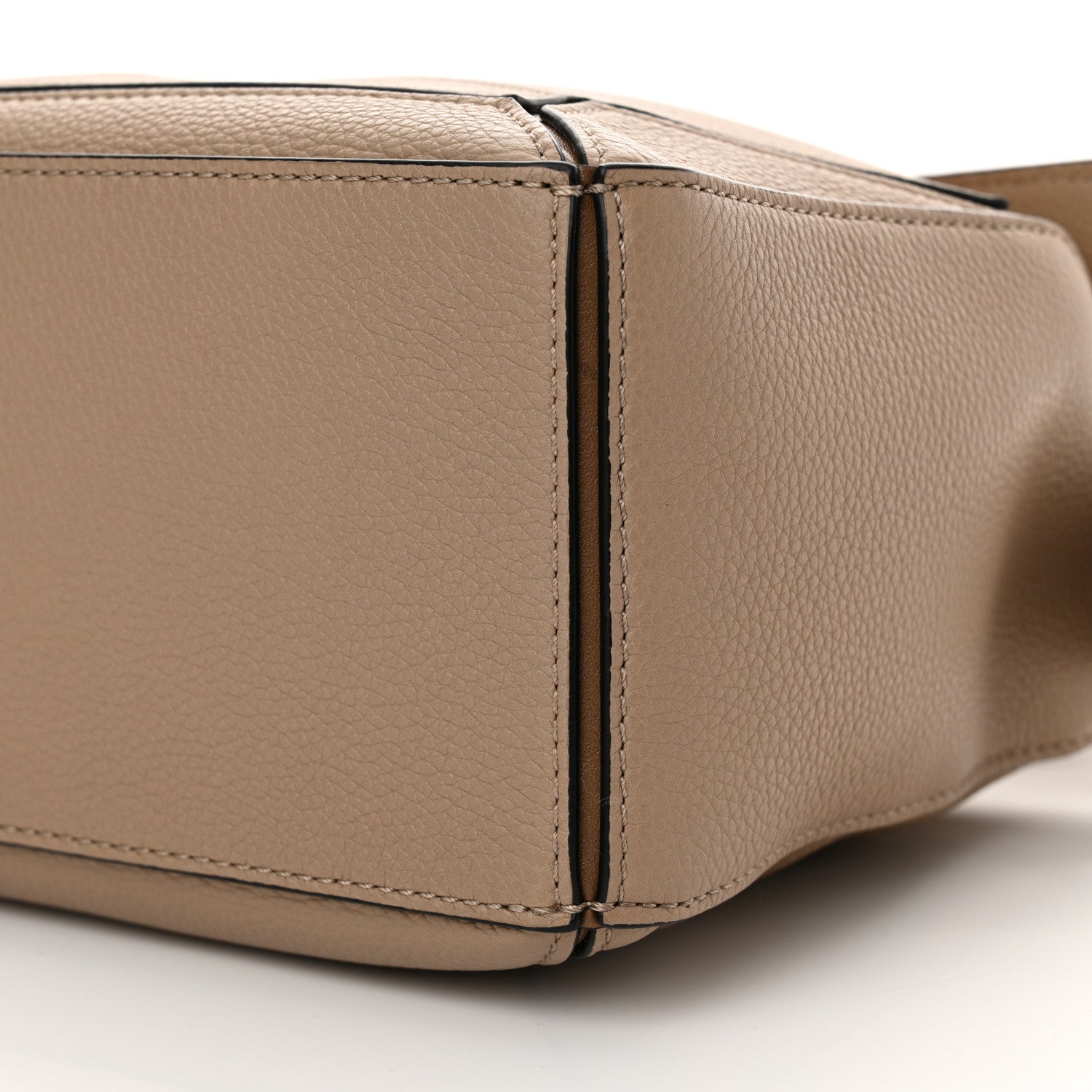 Loewe Grained Calfskin Small Puzzle Bag Sand Mink 10 of 10