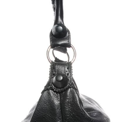 Balenciaga Agneau Giant Brogues Hardware Day Hobo Black 7 of 13