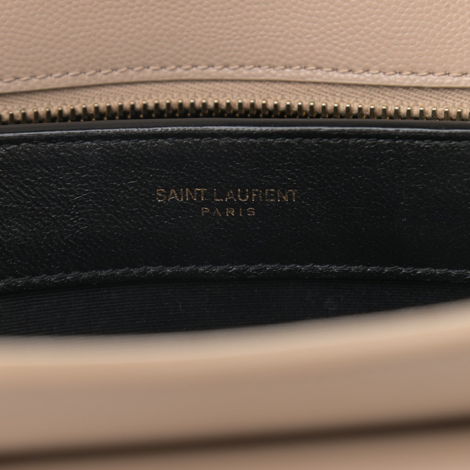 Saint Laurent Grain De Poudre Medium Uptown Tote Dark Beige 7 of 15