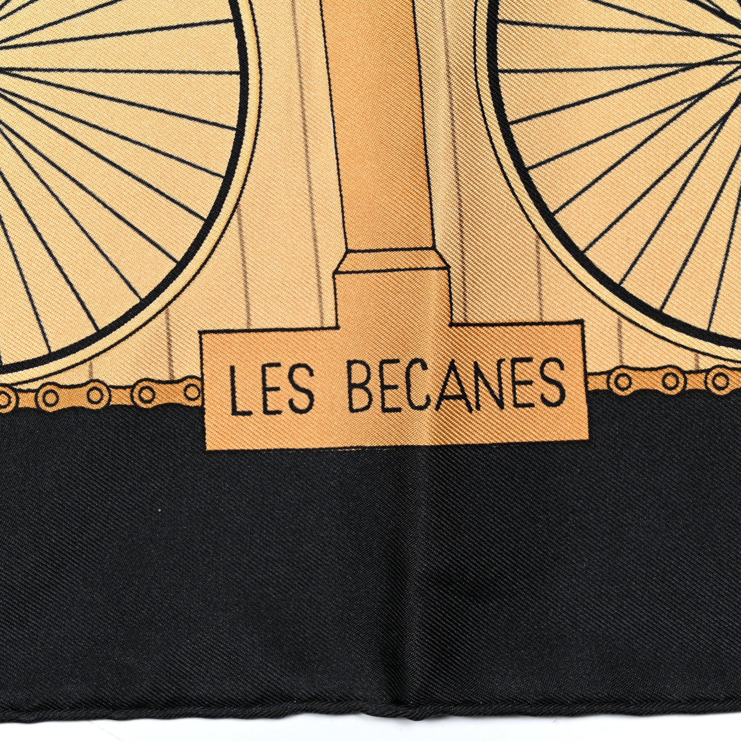 Silk Vintage Les Becanes Scarf 90