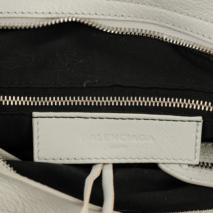 Balenciaga Chevre Silver Metallic Edge Hardware Town Gris Perle 5 of 6