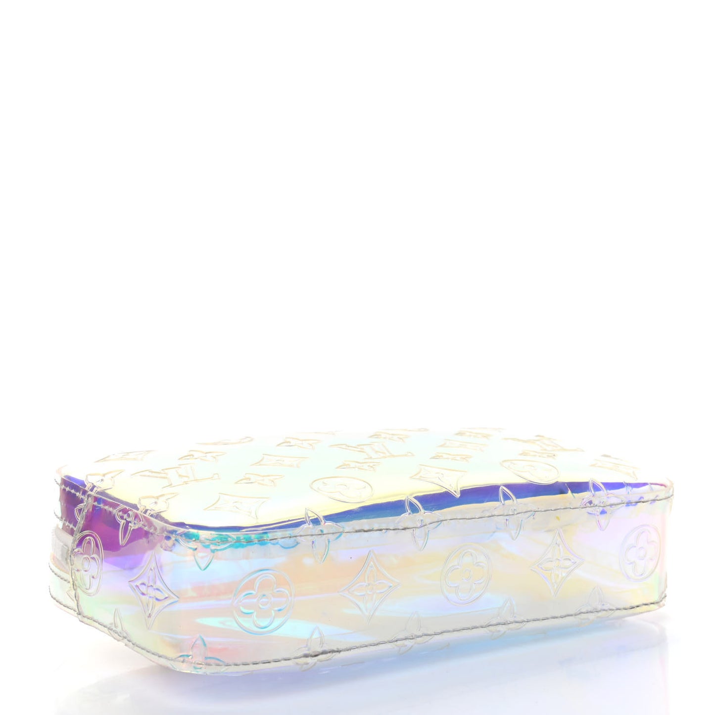 PVC Monogram Pochette Volga Iridescent Prism