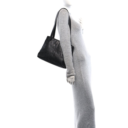 Chanel Lambskin CC Shoulder Bag Black 3 of 12