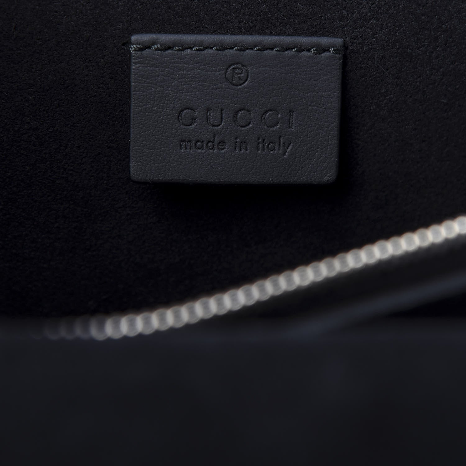 Gucci GG Supreme Monogram Crystal Small Dionysus Shoulder Bag Black 6 of 13