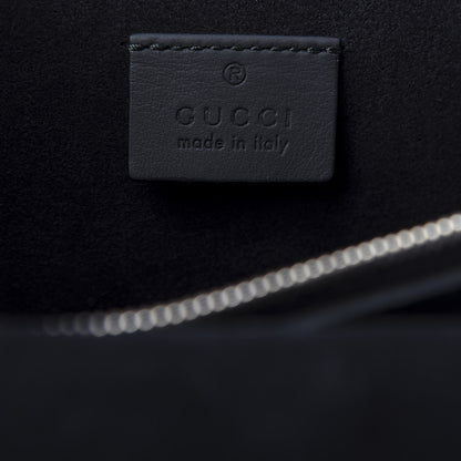 Gucci GG Supreme Monogram Crystal Small Dionysus Shoulder Bag Black 6 of 13