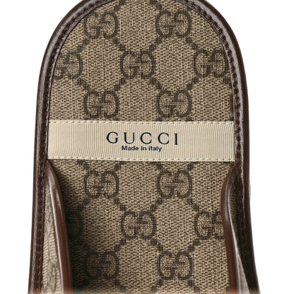 Gucci GG Supreme Monogram Granada Kid Mens Lug Sole Slide Sandals 9 Beige New Acero 7 of 8