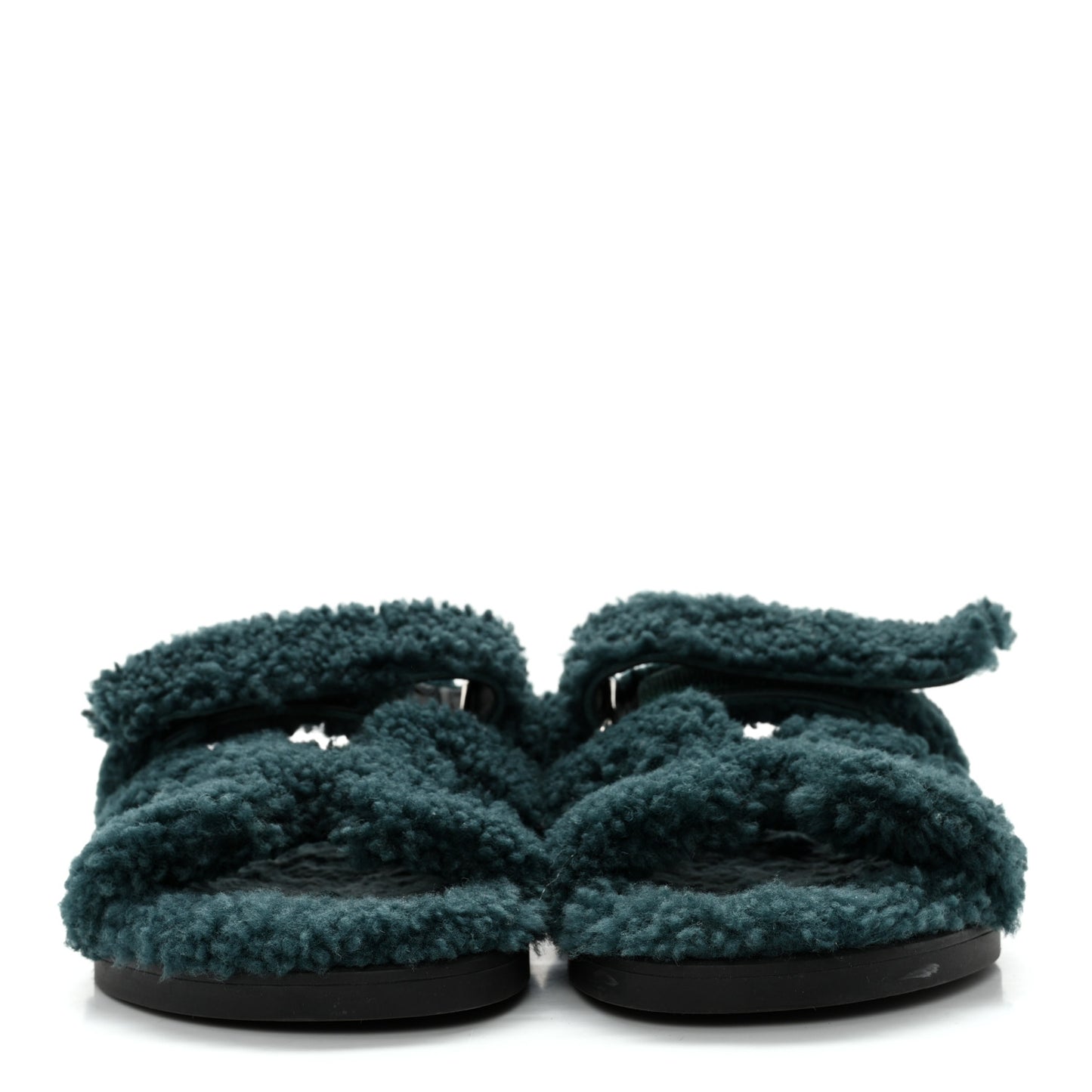 Woolskin Womens Chypre Sandals 37.5 Vert Anglais