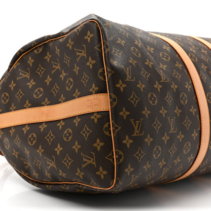 Louis Vuitton Monogram Keepall Bandouliere 55 7 of 12