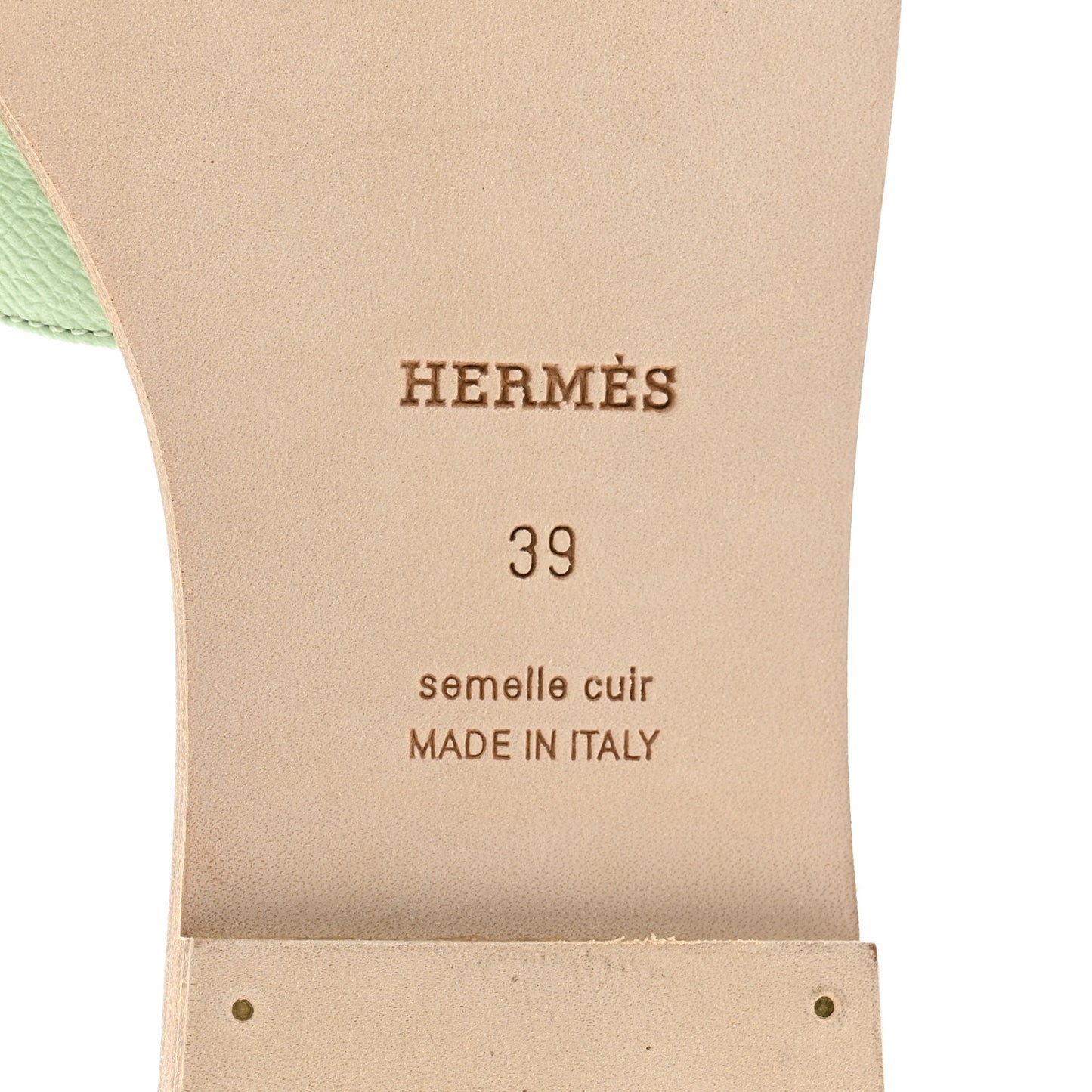 Epsom Oran Sandals 39 Vert Jade