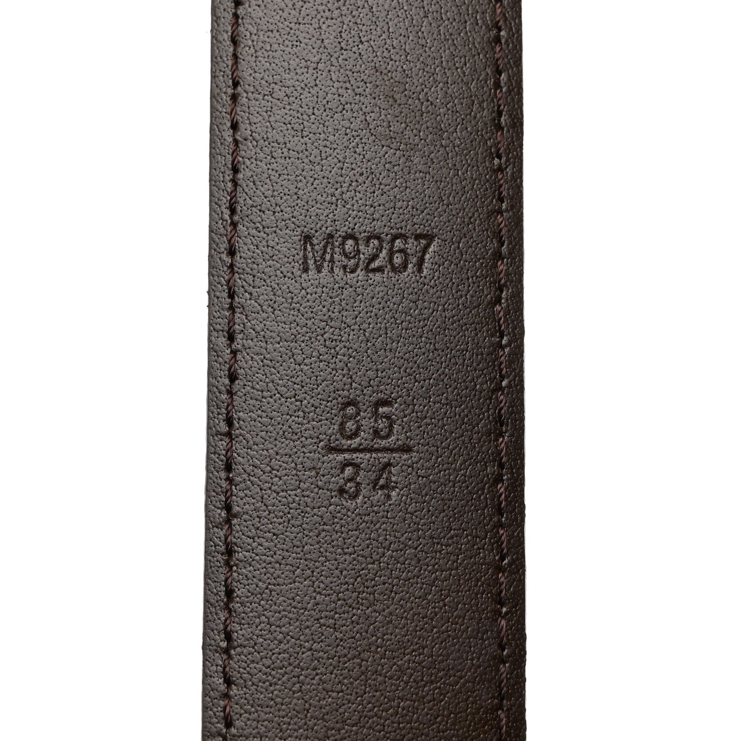 Louis Vuitton Mini Damier Ebene 25mm LV Initiales Belt 85 34 3 of 6