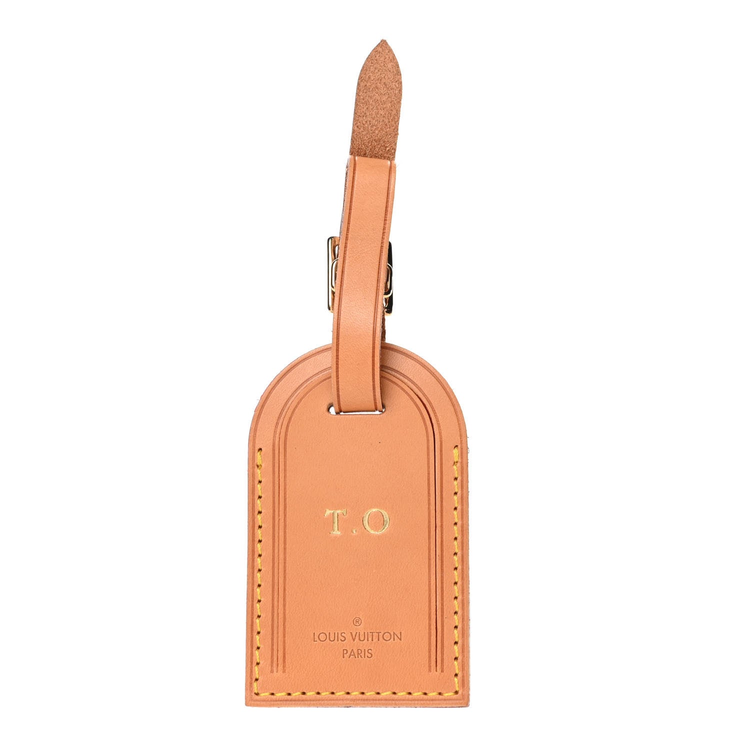 Louis Vuitton Vachetta Luggage Tag 1 of 6