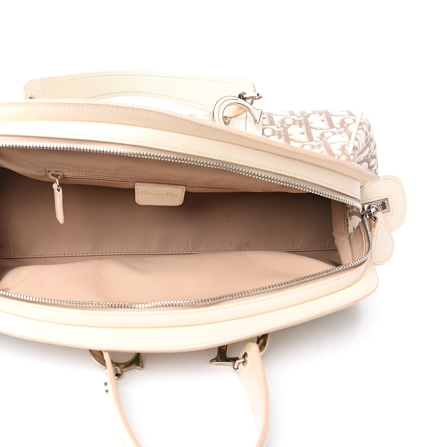 Monogram Vintage Flowers Bowler Beige