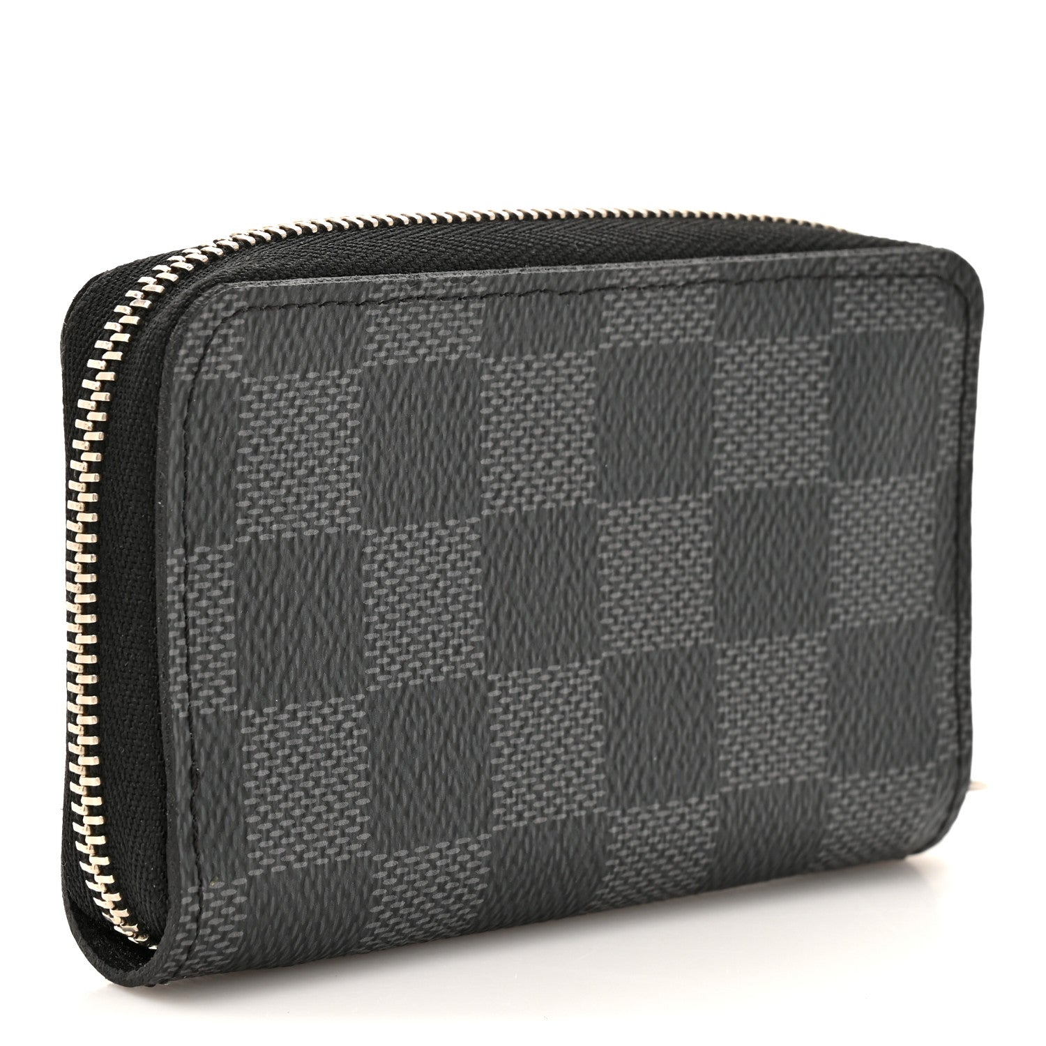 Louis Vuitton Damier Graphite Zippy Coin Purse Vertical 3 of 7