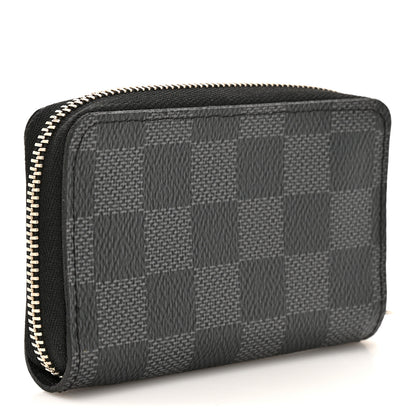 Louis Vuitton Damier Graphite Zippy Coin Purse Vertical 3 of 7