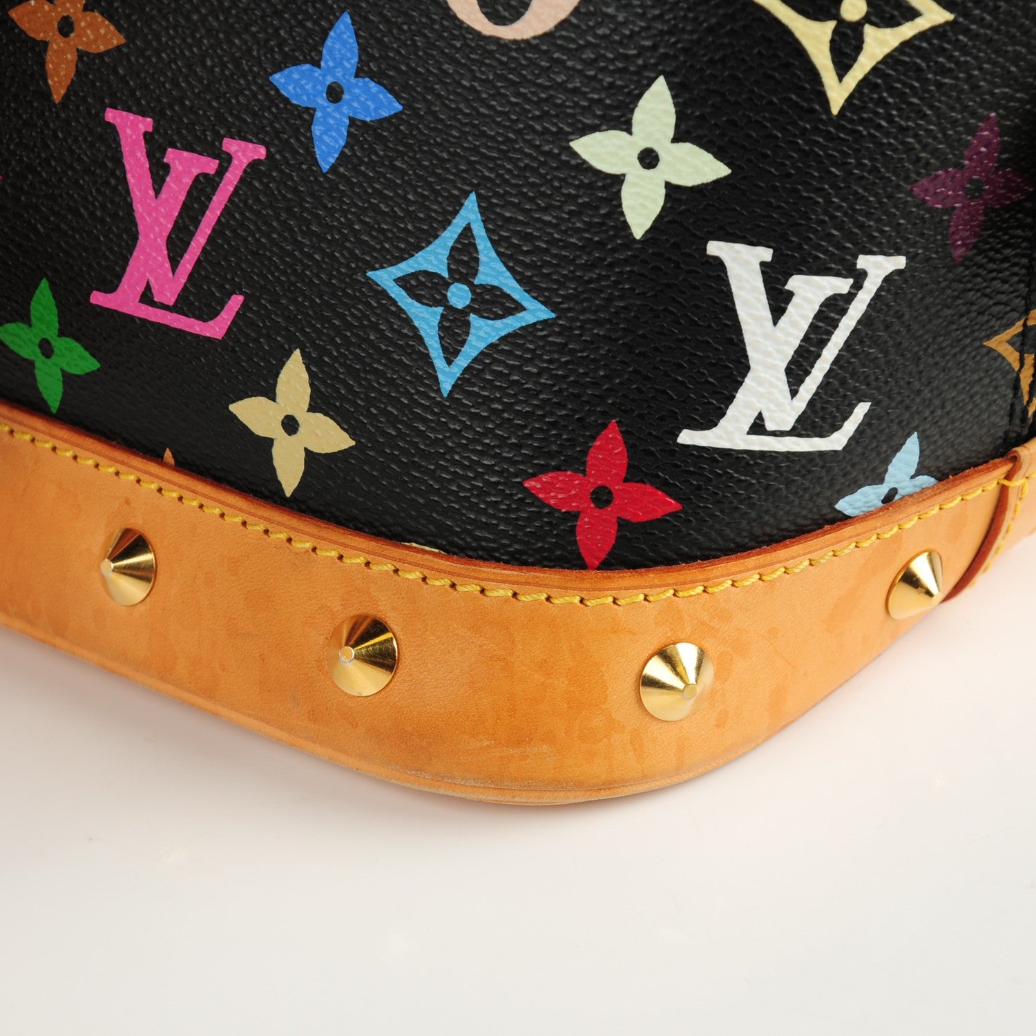 Louis Vuitton Monogram Multicolor Alma Black 17 of 38