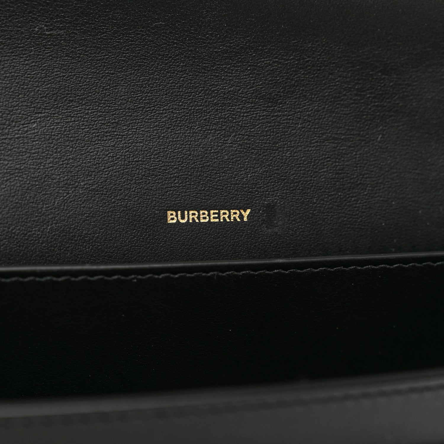Burberry Calfskin Vintage Check New Hampshire Bag Black 7 of 9