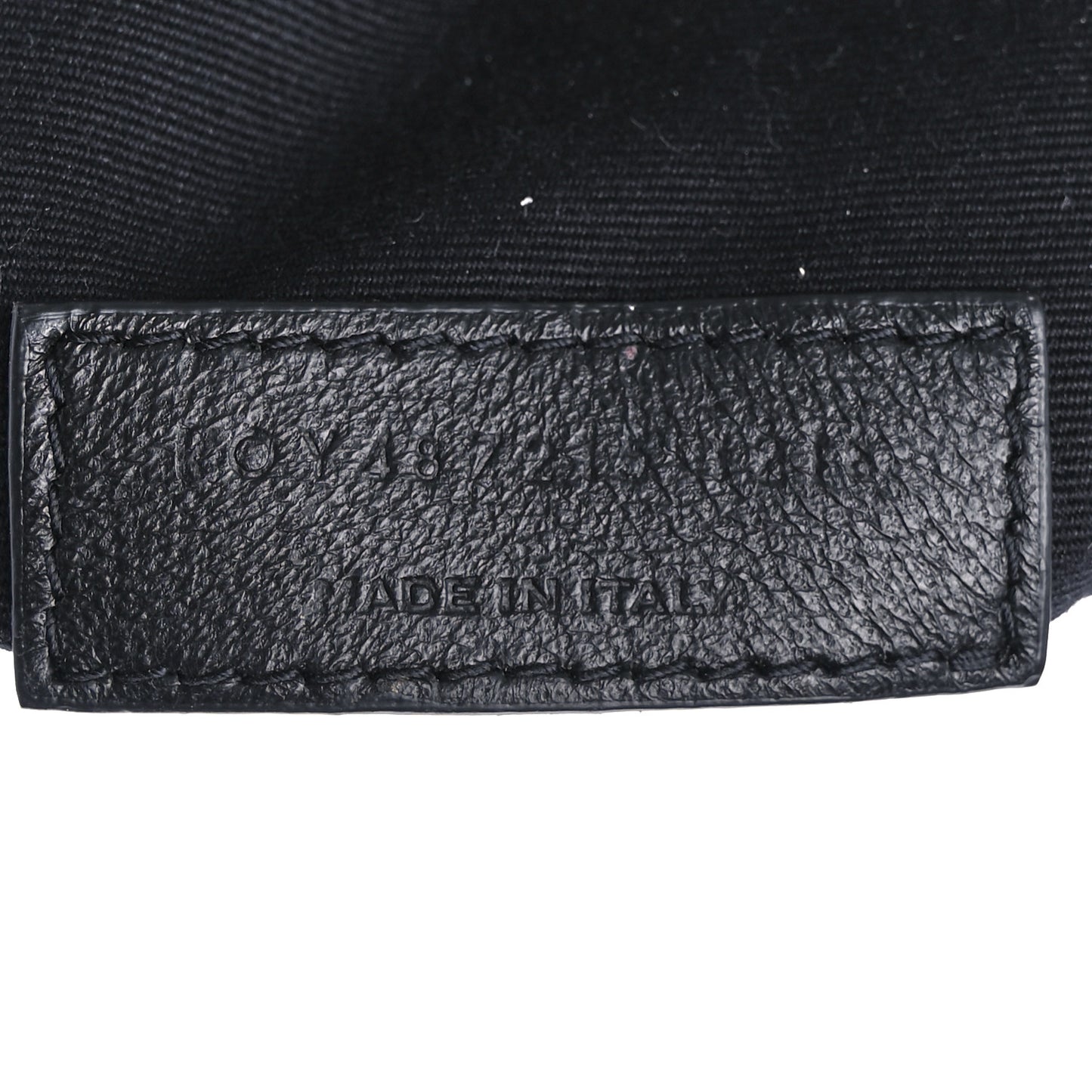 Calfskin Y Quilted Monogram Large Loulou Chain Satchel Black