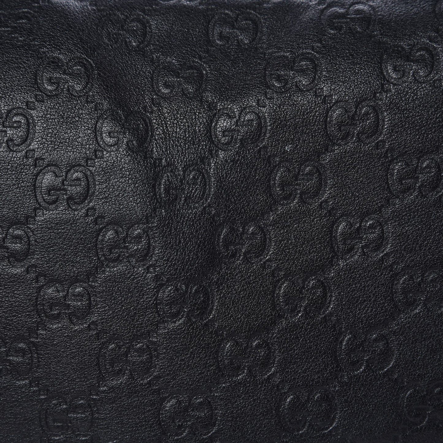 Guccissima Large GG Twins Hobo Black