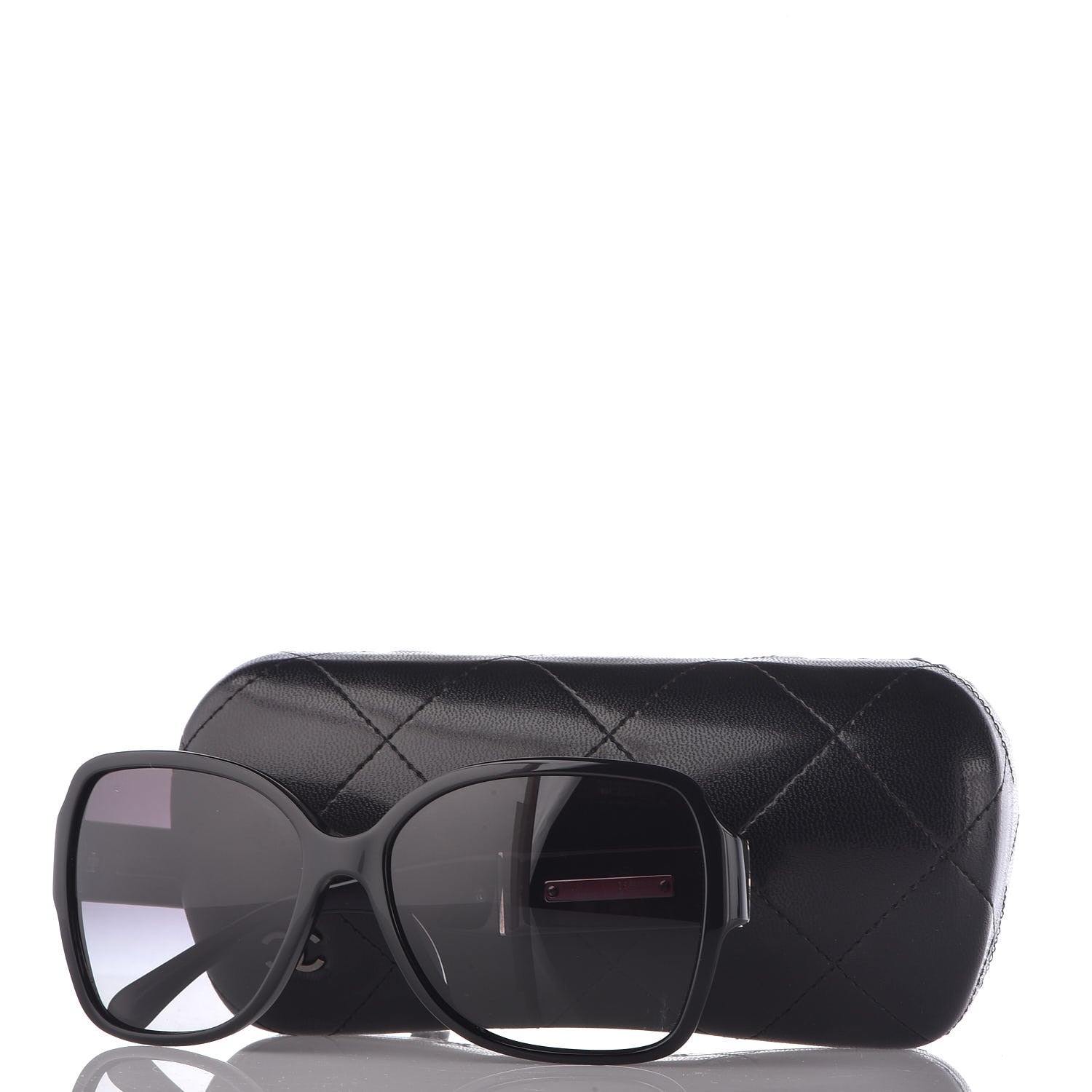 Chanel Square Summer CC Sunglasses 5230Q Black 7 of 7