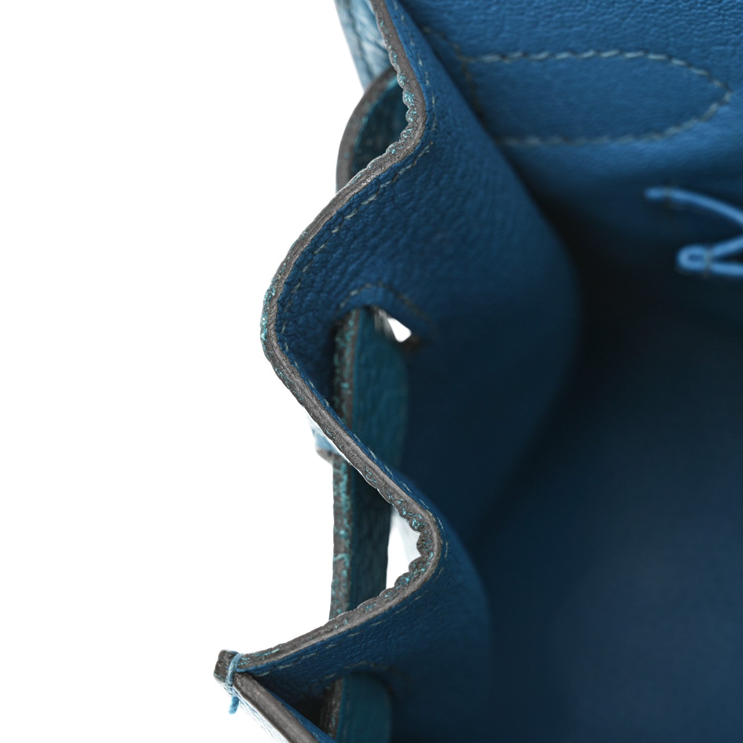Hermes Taurillon Clemence Jypsiere 31 Bleu Izmir 15 of 21