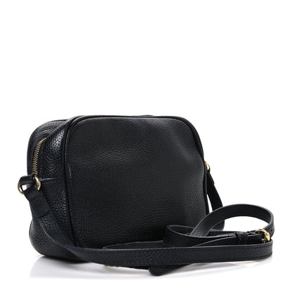 Gucci Pebbled Calfskin Small Soho Disco Bag Black 3 of 12