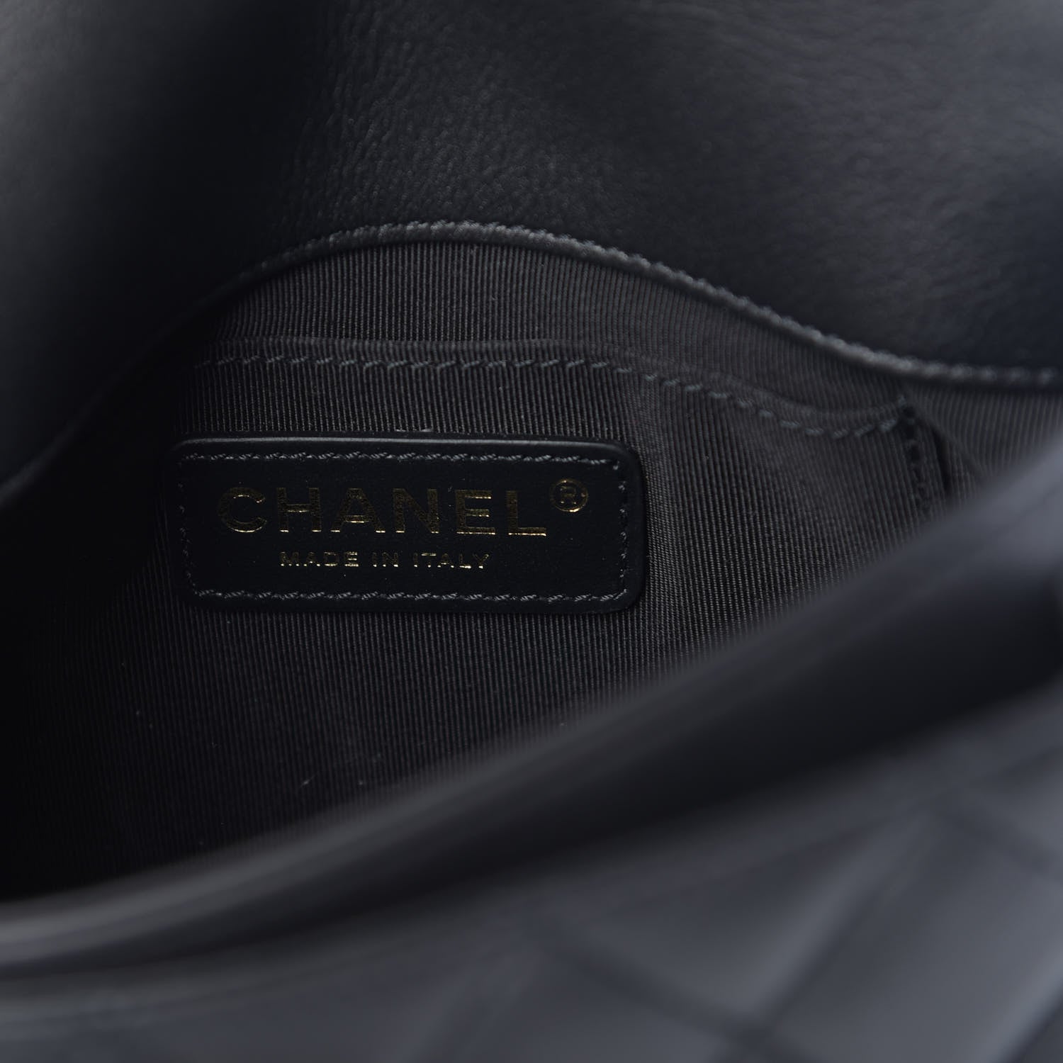 Chanel Calfskin Quilted Top Handle Flap Black 6 of 13