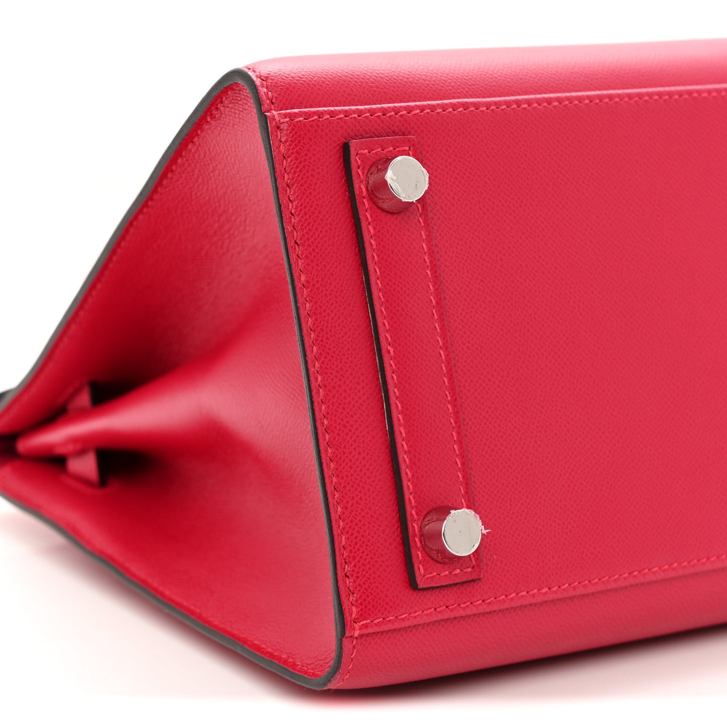 Madame Calfskin Birkin Sellier 25 Framboise