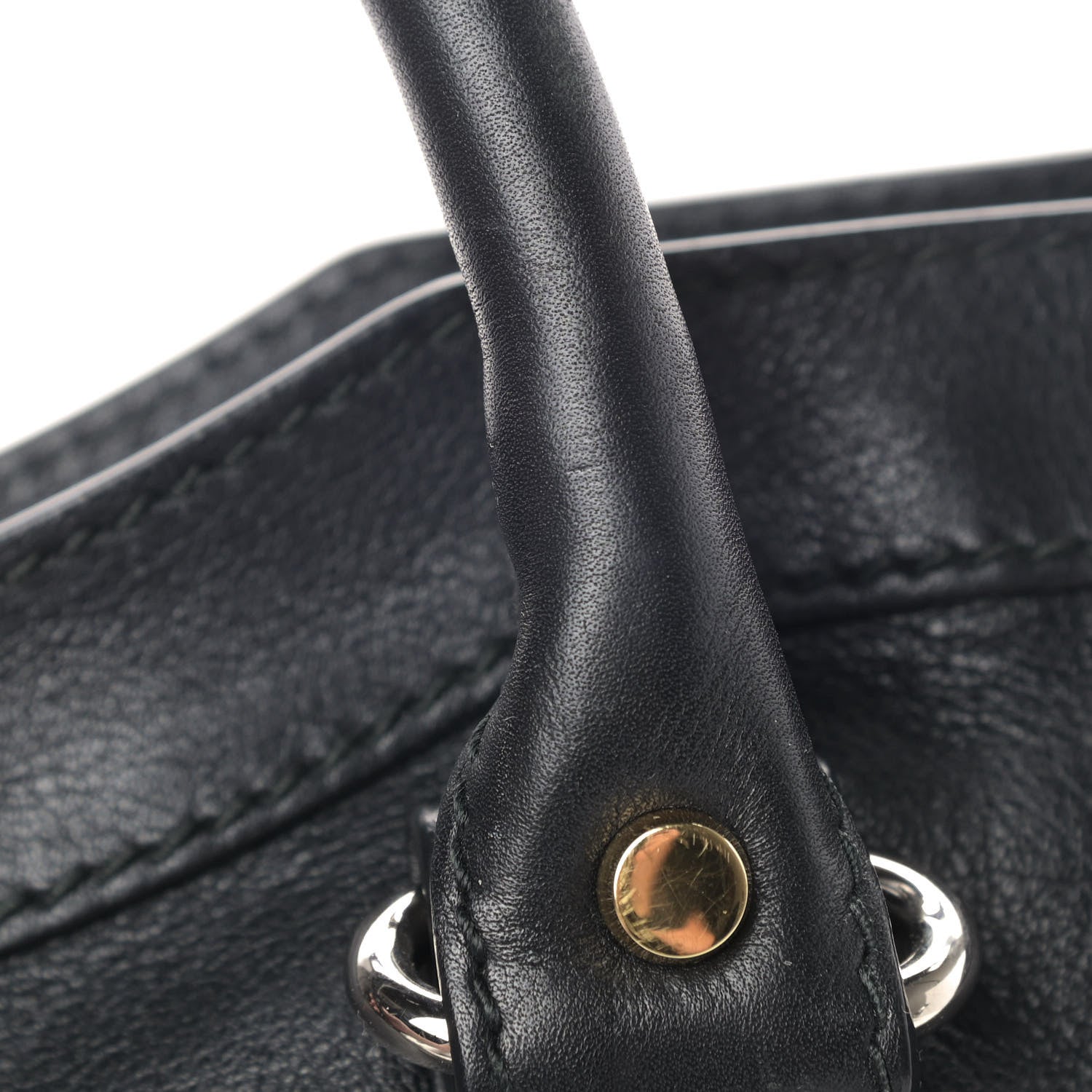 Balenciaga Veau Amp Plate Gold Hardware City Black 13 of 16